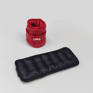 Pesi Premium in PU Regolabili per Caviglie/Polsi per Allenamento ed Esercizio |   Fascia per Pesi Riempita di Sabbia Morbida |   Logo Personalizzato all'Ingrosso - Product Image 6