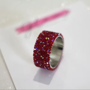 Anillos de Servilleta Acrílicos Hermosos, Duraderos y Ecológicos para Bodas, Fiestas y Cenas Navideñas, con un Toque Rústico y Natural - Product Image 1