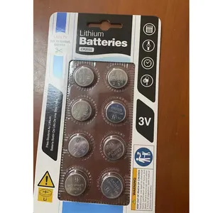 Orologio batteria al litio a bottone 3v Cr 2032 custodie a bottone batteria Cr2032 batteria al litio