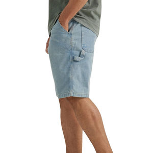Pantalones cortos de mezclilla lavados con ácido para hombre con ajuste personalizado Servicio OEM Impresión de Etiquetas bordadas Opciones de marca personal Pedido al por mayor - Product Image 2