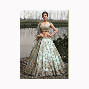 Lujosos diseños nupciales Lehenga Choli Opulent para su Día Especial Perfecto perfecto para invitados de boda - Product Image 2