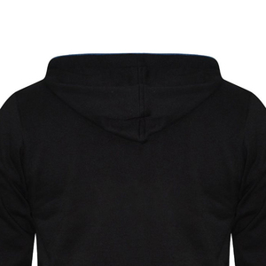 El mejor fabricante, sudadera con capucha de diamantes de imitación con cremallera gruesa de peso pesado French Terry, producto de tendencia superior, sudaderas con capucha y cremallera para hombres - Product Image 3