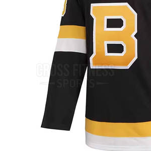 Recién llegado, estilo diferente con Color personalizado, Jersey de hockey sobre hielo, manga larga, Material de poliéster 100% - Product Image 6