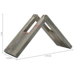 Porte-serviettes rond en bois de qualité supérieure, élégant organisateur de table pour la maison, les dîners, les restaurants, les mariages et la décoration de fête - Product Image 2