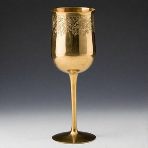 PraisePourer santificado Glory Vintage vino cáliz adornado religioso latón cáliz Ideal para altares de iglesia y ofrendas espirituales - Product Image 6