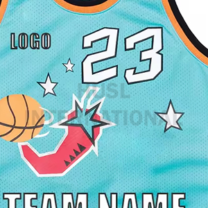 Tenue de basketball personnalisée de qualité supérieure avec impression par sublimation – Ensemble professionnel respirant grande taille – Vente en gros - Product Image 4