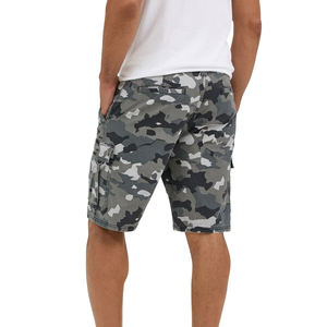 Fabricant de vêtements Logo personnalisé Shorts pour hommes Grandes poches Casual Baggy Bermuda Camouflage Y2K Straight Men Denim Cargo Shorts - Product Image 2