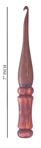 Resin <b>Crochet</b> <b>Hooks</b> Wooden for Crocheting Knitting Various Sizes Available Ergonomic Hand Turned <b>Crochet</b> <b>Hooks</b> Gifts - Product Image 3