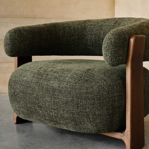 Sillón Individual Nórdico Moderno, Minimalista, con Asiento Acolchado y Diseño Escandinavo para Sala de Estar y Área de Descanso - Product Image 2