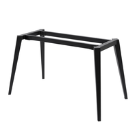 Cadre de table en métal moderne pour salle à manger, café, bureau à domicile, salon, bar |   Base de table de conception industrielle robuste OEM&ODM