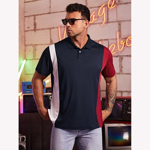Polos para hombre Camiseta de algodón 100% Logotipo personalizado Tallas grandes Liso Impreso con etiqueta privada Polos - Product Image 1