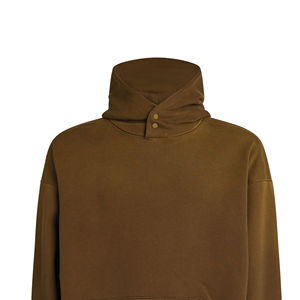 Pull à capuche 100% coton pour hommes, polaire épaisse de haute qualité, taille personnalisée, service OEM d'impression pour l'hiver, streetwear thermique - Product Image 5