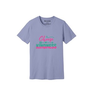 Thèmes de gentillesse imprimer 100% t-shirt en tissu de coton 160-180 à lourd GSM 12 couleurs disponibles Personnalisé votre propre conception et placement - Product Image 3