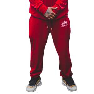 Pantalones Deportivos de Felpa para Hombre, Pantalones de Chándal Casuales de Algodón Elástico, Ropa Deportiva Cómoda para Correr, Entrenar y Descansar - Product Image 1