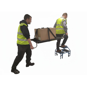 Carretilla Manual Reforzada Etruk 2.0 de Cuatro Ruedas con Ruedas de Madera para Uso Industrial, Estructura Autocargable, Capacidad para Subir Escaleras, OEM - Product Image 4