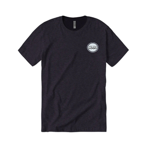 T-shirt Homme CVC Gris chiné uni de haute qualité, coupe classique, étiquette personnalisée au col, toucher doux, style vintage, pour impression écologique - Product Image 1