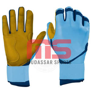 Vente en gros de gants de baseball au bâton, équipement de sport en cuir de haute qualité sur mesure - Product Image 6