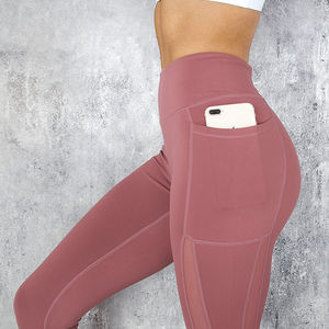 Leggings de sport bon marché, leggings de fitness taille haute avec poches, vêtements de gym pour femmes - Product Image 4