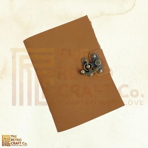 Fait à la main Vintage A5 Journal livre ombre Palette Style rétro personnalisé Journal fil couture spirale cuir Deckle bord - Product Image 6