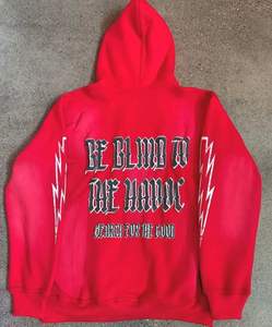 Fabrication professionnelle short à capuche en molleton de coton de haute qualité hommes femmes confortable imprimé Puf lavé survêtements hiver - Product Image 3