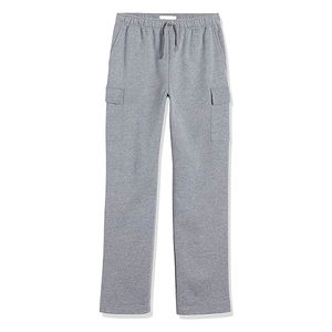 Pantalons pour hommes délavés Pantalons de survêtement en molleton cargo doux avec dos brossé Pantalons chauds Joggers décontractés avec poches cargo à bas prix - Product Image 6