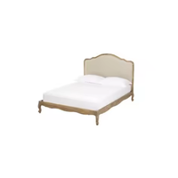 Lit en bois Meubles de chambre à coucher au design moderne Qualité supérieure Prêt à exporter Fait main d'Indonésie