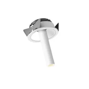 ไฟดาวน์ไลท์แบบฝังเพดาน Nexora 12W ปรับระดับได้ ชิป LED Cob โครเมียมอะลูมิเนียม แสงวอร์มไวท์ 4000K 3000K 3CCT IP65 อัตโนมัติ สำหรับโรงแรมภายในอาคาร - Product Image 3