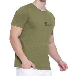 T-shirts pour hommes de haute qualité 100% coton anti-rides à la mode Service OEM coupe régulière vêtements de rue personnalisables - Product Image 2