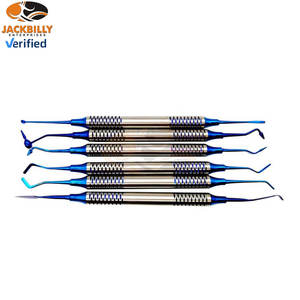 6 pièces ensemble de spatules de remplissage en résine composite dentaire manuelle Instruments de restauration dentaire en acier inoxydable certifiés CE MOL 5 ans - Product Image 5