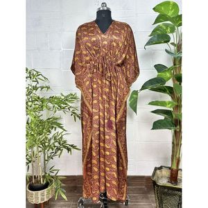 Ultimate Luxury Silk Blend <b>Kaftan</b> Soft Light Flowy <b>Beach</b> and Nightwear Gown Romantic Gift for Her on Anniversary - Product Image 1