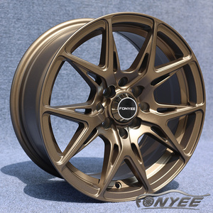 Fonyee <strong>Wheels</strong> 15 <strong>16</strong> 17 <strong>Inch</strong> 7.0J 4x100/114.3 Modified Design Matte Black Alloy <strong>Wheels</strong> Car Rims for Toyota Vios Mazda CX-3 MX-5 - Product Image 4