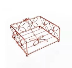 Modern elegant metal <b>napkin</b> <b>holder</b> for clean, modern table decoration hot selling - Product Image 1