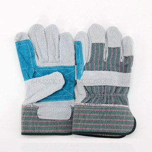 Guantes de trabajo de cuero resistentes al corte antideslizantes resistentes Ropa DE TRABAJO DE SEGURIDAD transpirable para uso diario - Product Image 4