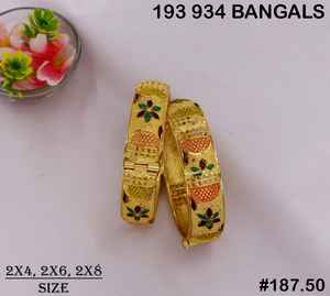 Brazaletes modernos de metal Riwaayat que fusionan el patrimonio cultural con los brazaletes de metal de estilo New Age que celebran el arte indio atemporal - Product Image 2