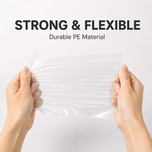 Hot Sale Cheep High Quality Transparent Zip Lock Bag Packaging Zip Lock Poly Bag 6*8cm Zip Bags - Product Image 2