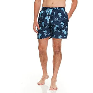 กางเกงว่ายน้ำขาสั้นสำหรับผู้ชายกางเกงว่ายน้ำขาสั้นพิมพ์ลายดอกไม้กางเกงขาสั้นใส่ริมชายหาดสำหรับฤดูร้อน - Product Image 1