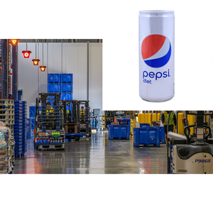 Boisson gazeuse sans sucre Pepsii diététique en canettes et bouteilles - Product Image 3