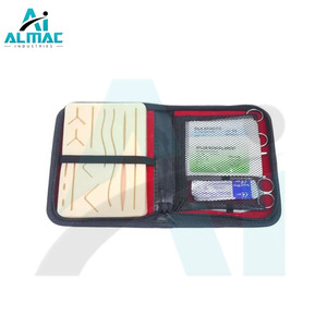 2025 Kit de pratique de suture avec tampon de suture et 6 outils pour la pratique et l'apprentissage de la chirurgie 18 instruments médicaux - Product Image 5
