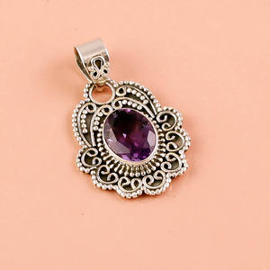 925 argent Sterling naturel cornaline pierre précieuse pendentif Antique bijoux en argent fournisseur direct pour les mariages pendentifs fins breloques - Product Image 3