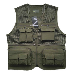 Gilet de chasseur imperméable multifonctionnel détachable pour hommes en maille personnalisé fabriqué au Pakistan - Product Image 3