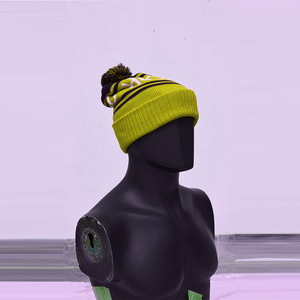 Bonnet tricoté sur mesure vierge avec logo bonnets d'hiver épais de haute qualité pour femmes vente en gros - Product Image 6