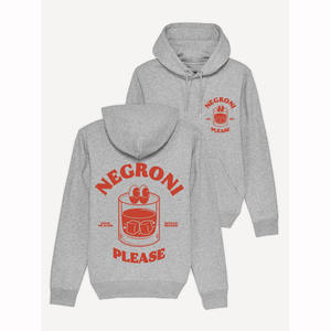 เสื้อสเวตเตอร์ผ้าฝ้ายมีฮู้ดเสื้อสเวตเตอร์สีเทามีฮู้ด Negroni - Product Image 1