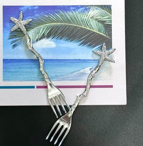 Meilleure vente ensemble de fourchettes en métal à poignée en forme d'étoile à bas prix pour un restaurant, un hôtel et un mariage - Product Image 6