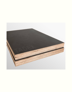 Contrachapado con película de madera, láminas de contrachapado de encofrado de 18mm para trabajos de hormigón, prensa dos veces de alta calidad - Product Image 3