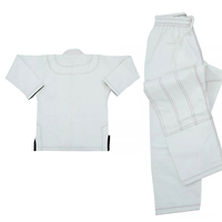 Uniforme de tournoi de tissage de perles en coton 100% Jiu Jitsu brésilien personnalisé pour enfants avec logo personnalisé