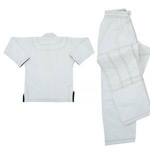 Uniforme de tournoi de tissage de perles en coton 100% Jiu Jitsu brésilien personnalisé pour enfants avec logo personnalisé - Product Image 3