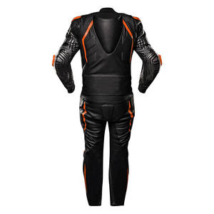 Traje de carreras de motos de una pieza personalizado Traje de carreras de motorista de nuevo estilo con característica transpirable Impreso Technics Moto Cuero - Product Image 4