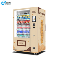Distributeur automatique de boissons snack 24 heures sur 24 à écran tactile de 10.1 pouces Distributeur automatique de nourriture pour snackautomaten extérieur