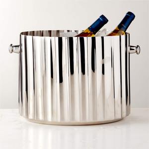 Luxury Stainless Steel <b>Champagne</b> <b>Bucket</b> Ice <b>Buckets</b>, Beverage Tubs - Product Image 6
