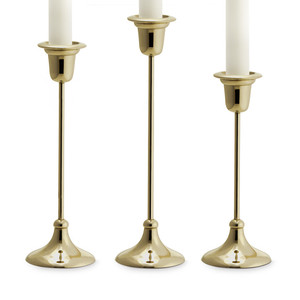 Bougeoir au design moderne avec base en bois Décoration de la maison - Product Image 3